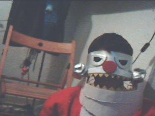 Me and evil Santa: