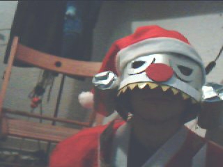 Me and evil Santa: