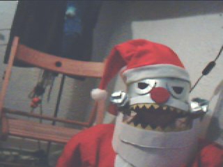 Me and evil Santa: