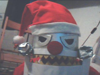 Me and evil Santa: