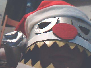 Me and evil Santa: